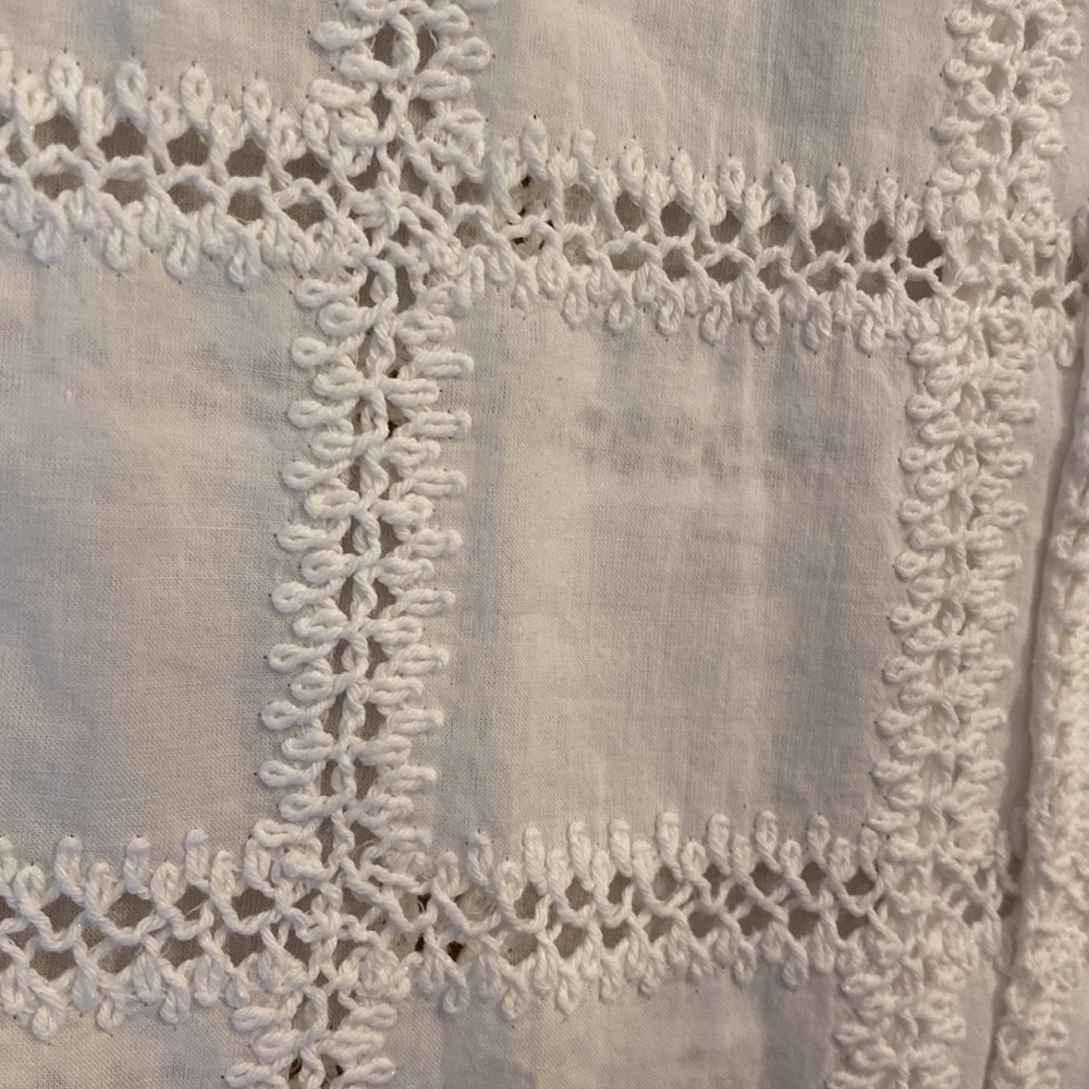 Zara crochet patch shirt - Picture 4 of 10